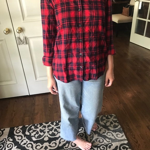Jcrew Flannel Shirt - Picture 3 of 3